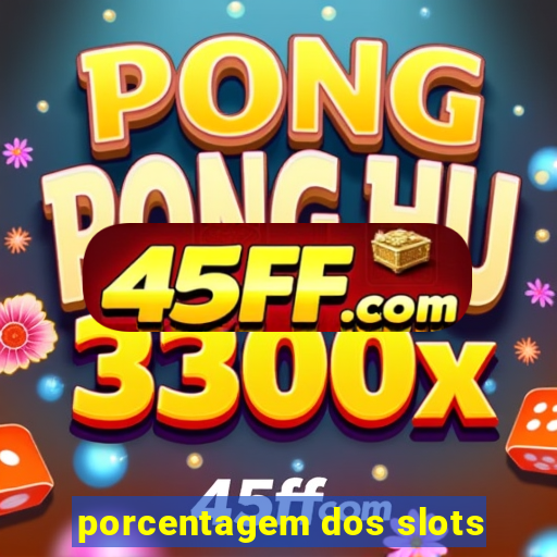 porcentagem dos slots